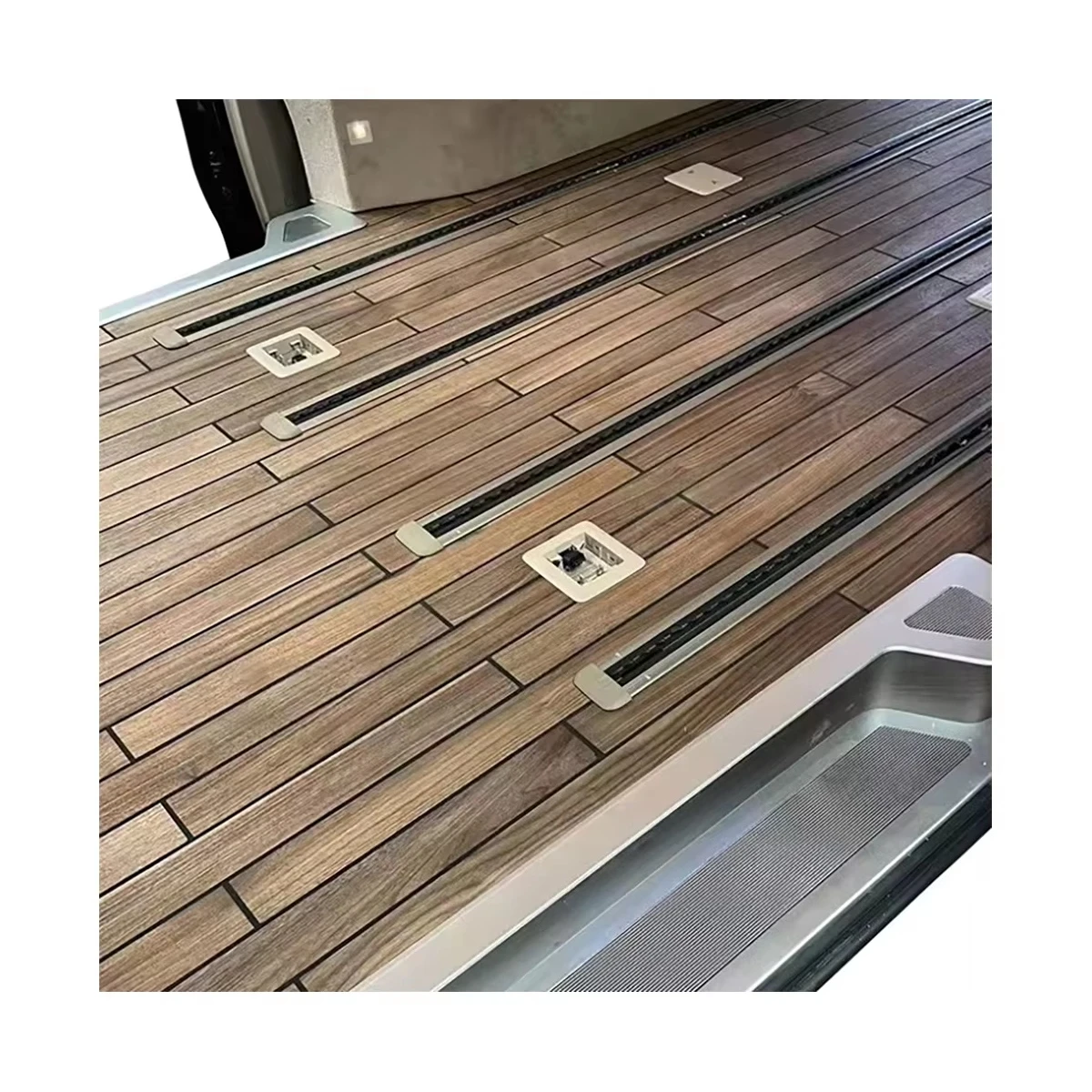 North American Black Walnut Flooring Parquet Floor for VIP Car MPV VAN,For Benz Vito W447 Vclass,For Sprinter,for Hiace
North American Black Walnut Flooring Parquet Floor for VIP Car MPV VAN,For Benz Vito W447 Vclass,For Sprinter,for Hiace