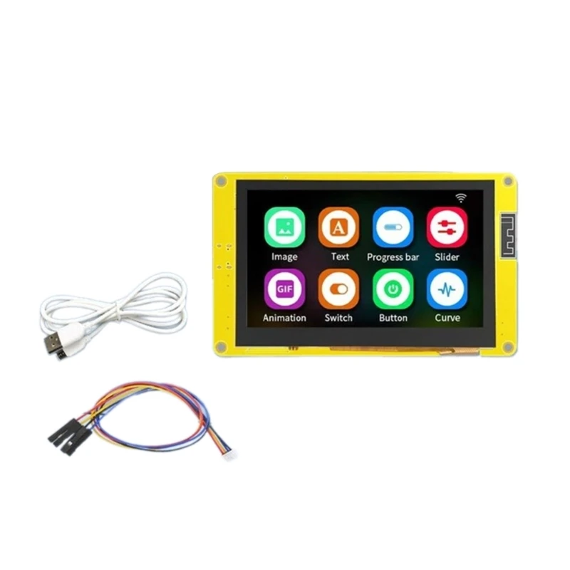 YYDS ESP32S3 4,3-дюймовый IPS-дисплей 800x480 для LVGL HMI8M PSRAM 16M WIFI и BT4.2
YYDS ESP32S3 4,3-дюймовый IPS-дисплей 800x480 для LVGL HMI8M PSRAM 16M WIFI и BT4.2