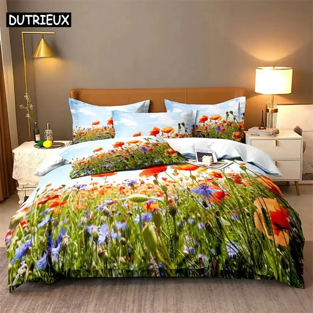Pink Flowers Queen Comfortable Duvet Quilt Cover Pillowcase Bedding Set Children Bedroom Decoration Home Textile
Pink Flowers Queen Comfortable Duvet Quilt Cover Pillowcase Bedding Set Children Bedroom Decoration Home Textile