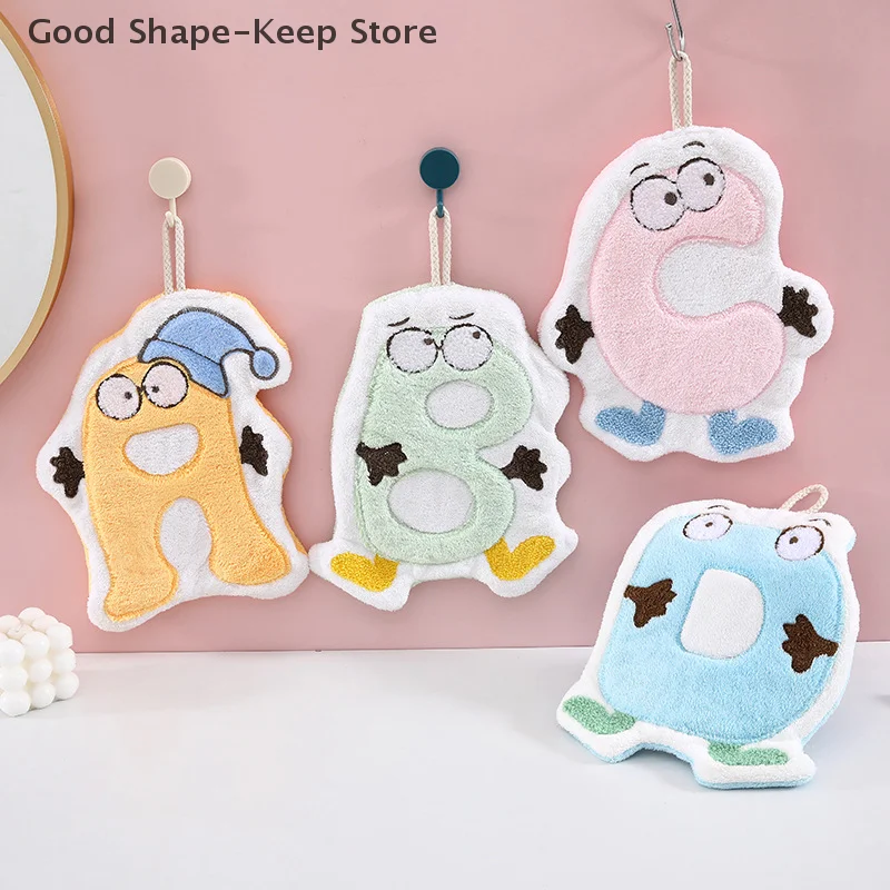 Kitchen Quick Dry Absorbent Hanging Hand Towel Kids Cartoon Hanging Loops Microfiber Coral Velvet Hand Towel Bathroom Bedroom
Kitchen Quick Dry Absorbent Hanging Hand Towel Kids Cartoon Hanging Loops Microfiber Coral Velvet Hand Towel Bathroom Bedroom