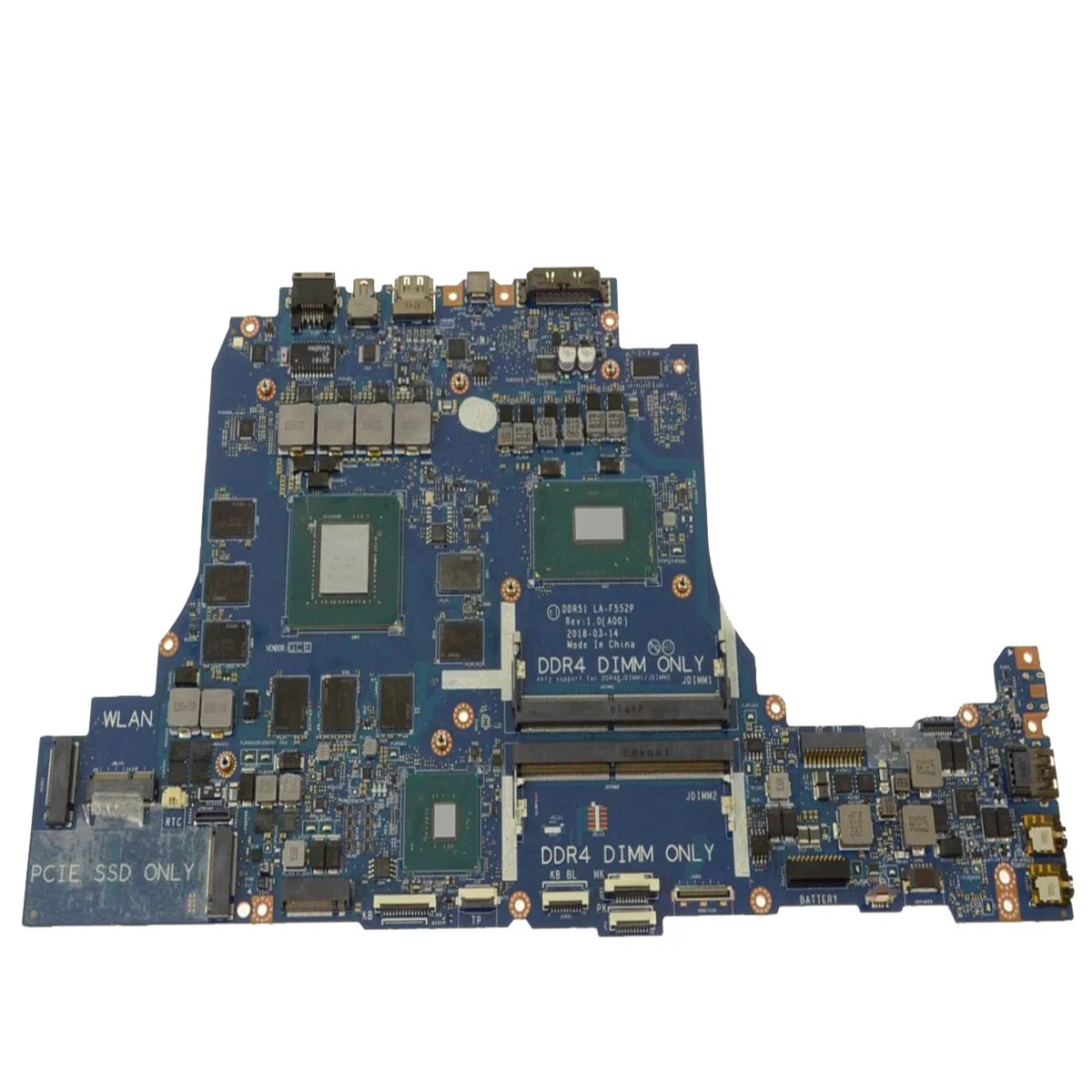 0JT6T7 FOR DELL Alienware 15 R5 17 R5 Motherboard DDR51 I9-8950HK GTX 1080 8G 100% Test Work
0JT6T7 FOR DELL Alienware 15 R5 17 R5 Motherboard DDR51 I9-8950HK GTX 1080 8G 100% Test Work