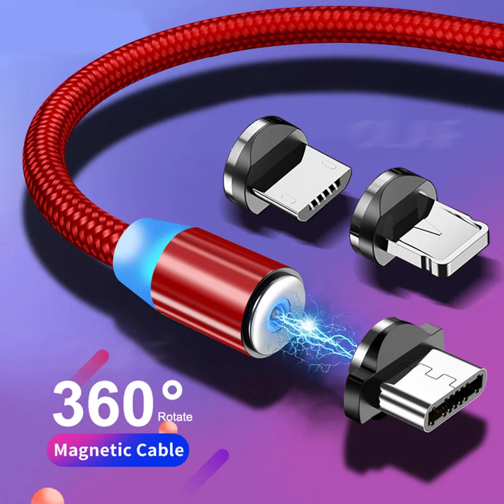 1M 3A Charge Data 3 in 1 Magnetic Mobile phone Charging Cable Micro USB Type C Cable Nylon Braided Type-C Magnet Charger Cable
1M 3A Charge Data 3 in 1 Magnetic Mobile phone Charging Cable Micro USB Type C Cable Nylon Braided Type-C Magnet Charger Cable