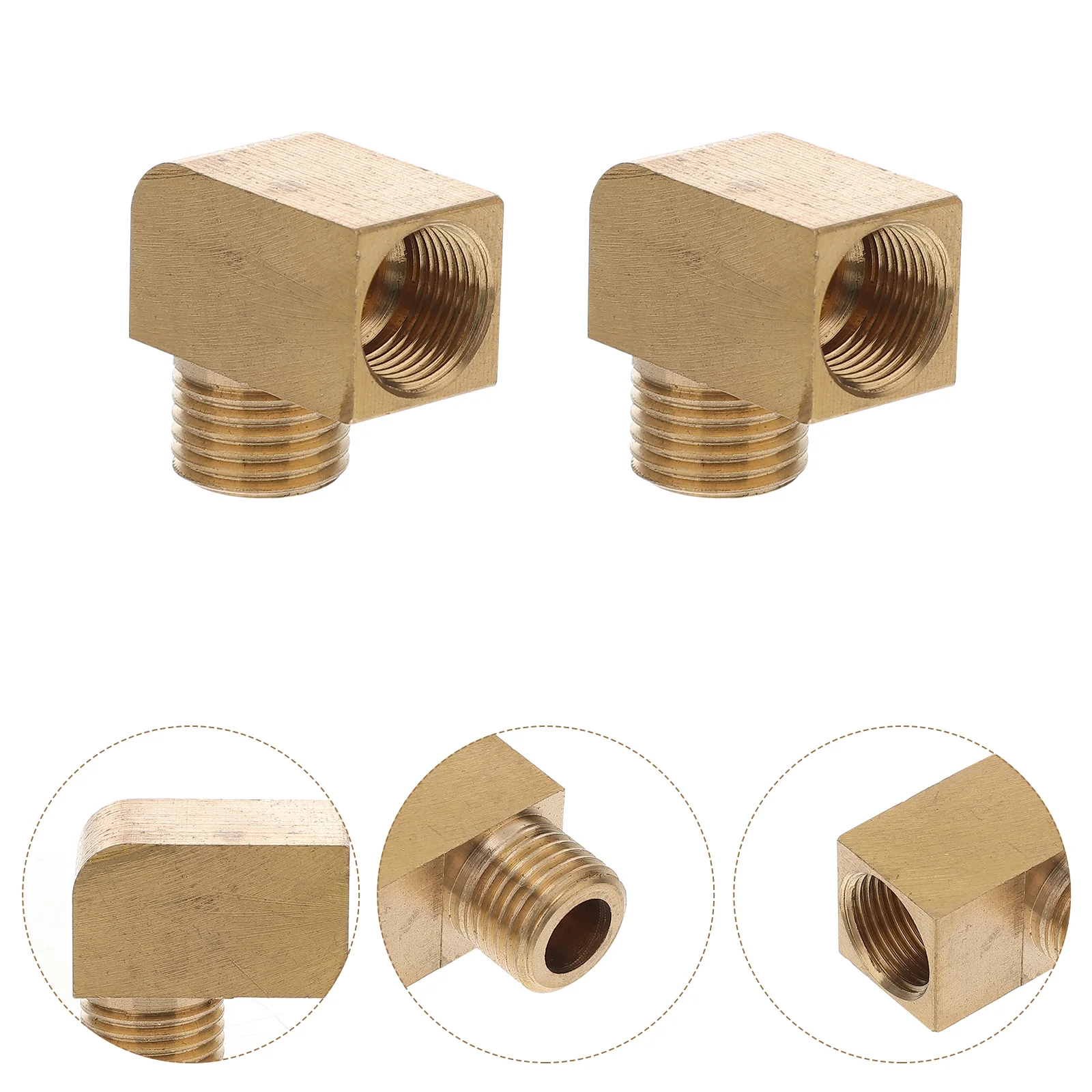 4 Pcs The Cross Brass Fittings Forged 90 Degree Elbow Tubing Connector Thread Connectors
4 Pcs The Cross Brass Fittings Forged 90 Degree Elbow Tubing Connector Thread Connectors