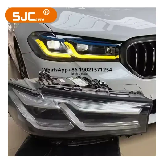 SJC Car Accessories for 5 Series G30 G38 Headlight 2021-2023Headlamp Yellow White DRL Front Light Plug and Play
SJC Car Accessories for 5 Series G30 G38 Headlight 2021-2023Headlamp Yellow White DRL Front Light Plug and Play