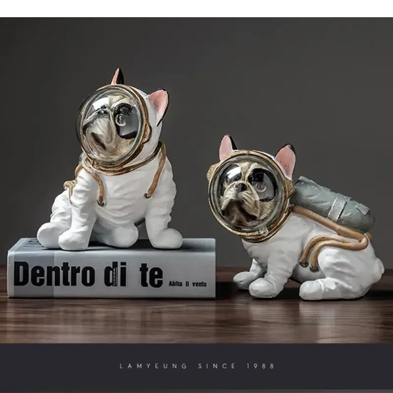 Resin Astronaut Space Dog Living Room Decoration Desktop Ornament Animal Sculpture Nordic Home Decor Children's Gifts
Resin Astronaut Space Dog Living Room Decoration Desktop Ornament Animal Sculpture Nordic Home Decor Children's Gifts