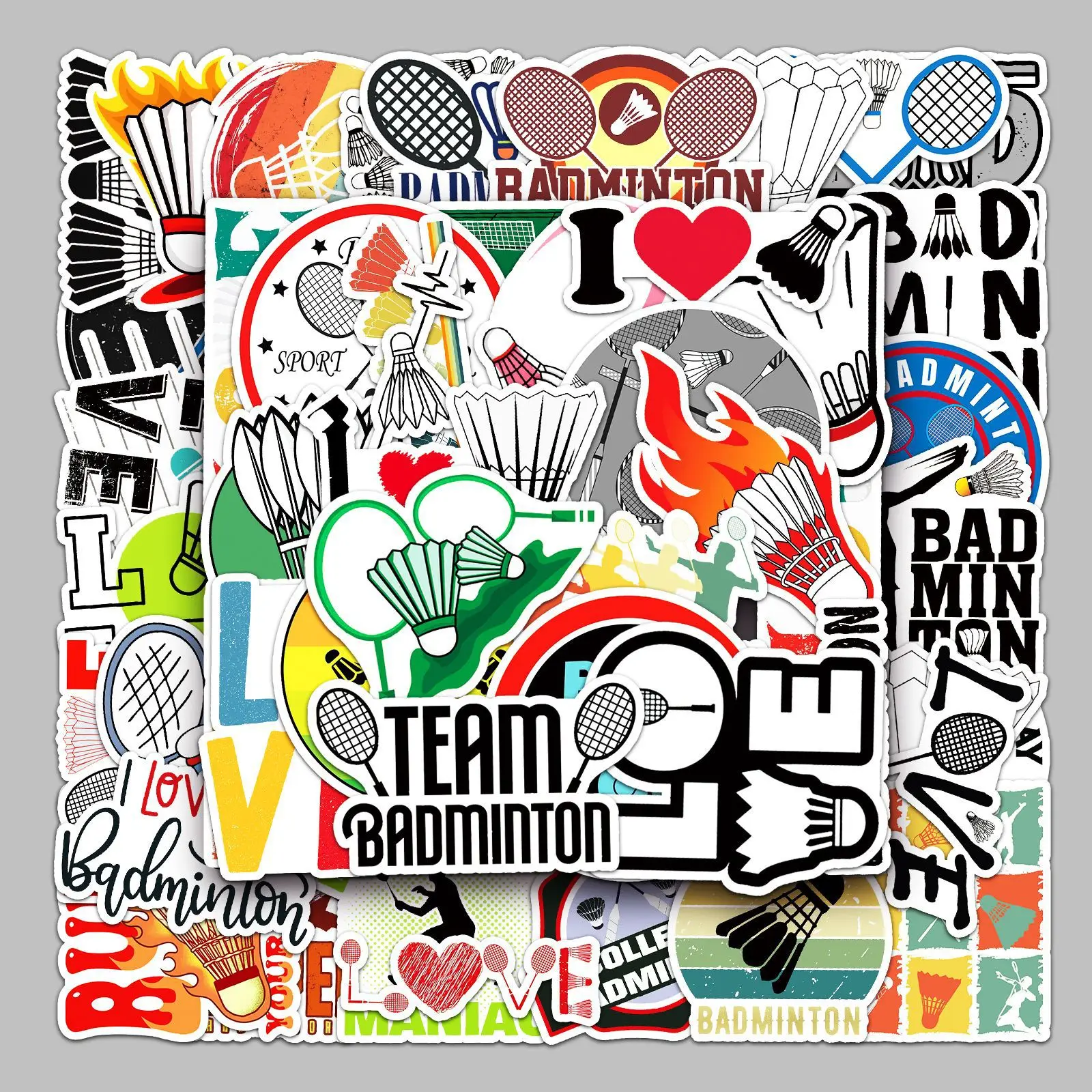 50Pcs Cartoon Style Sports Feathers Series Stickers Suitcase Phone Case Water Bottle Waterproof Decoration Diy Sticker Packs
50Pcs Cartoon Style Sports Feathers Series Stickers Suitcase Phone Case Water Bottle Waterproof Decoration Diy Sticker Packs
