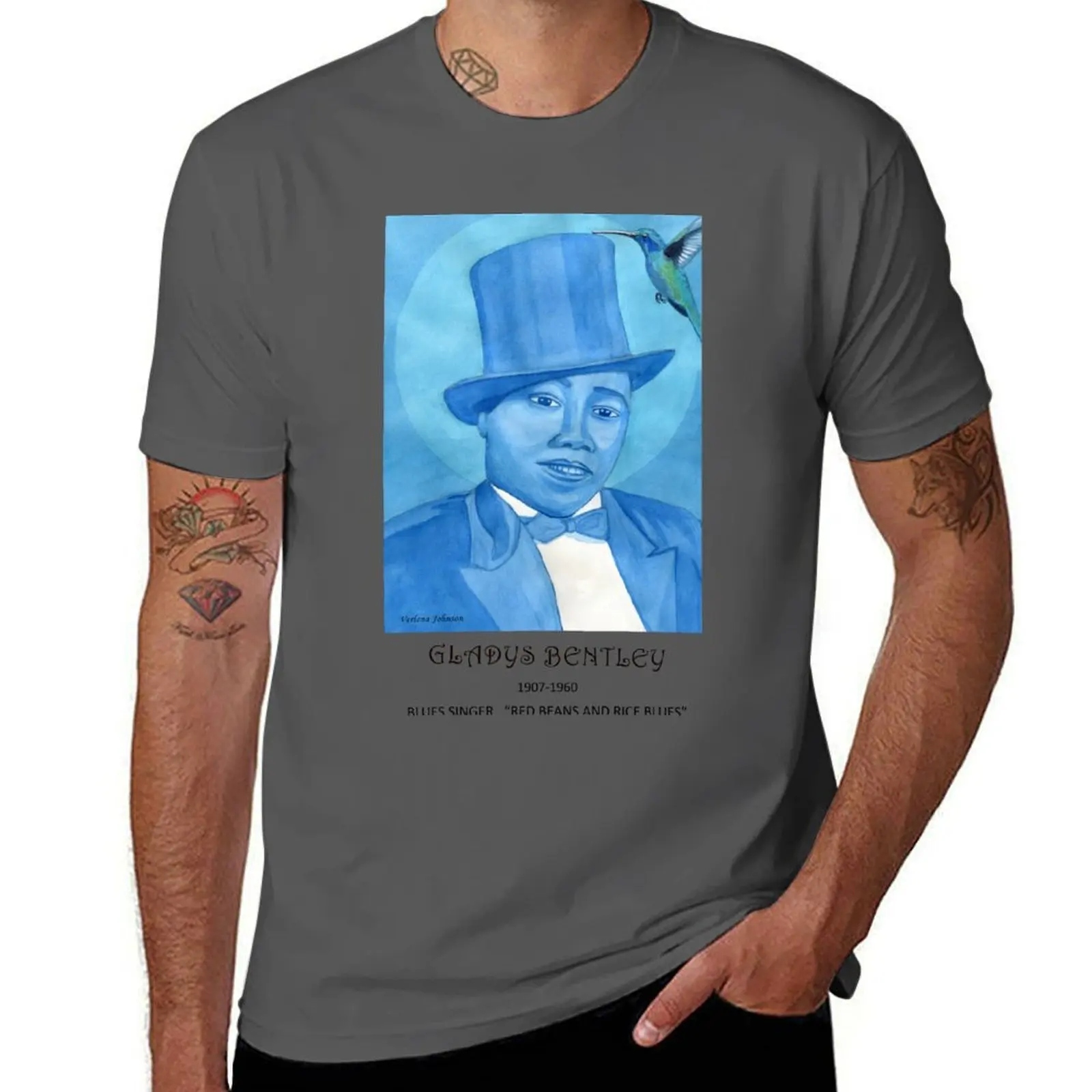 Gladys Bently Portrait T-Shirt Minimalist Plain Crew Neck T-Shirt
Gladys Bently Portrait T-Shirt Minimalist Plain Crew Neck T-Shirt