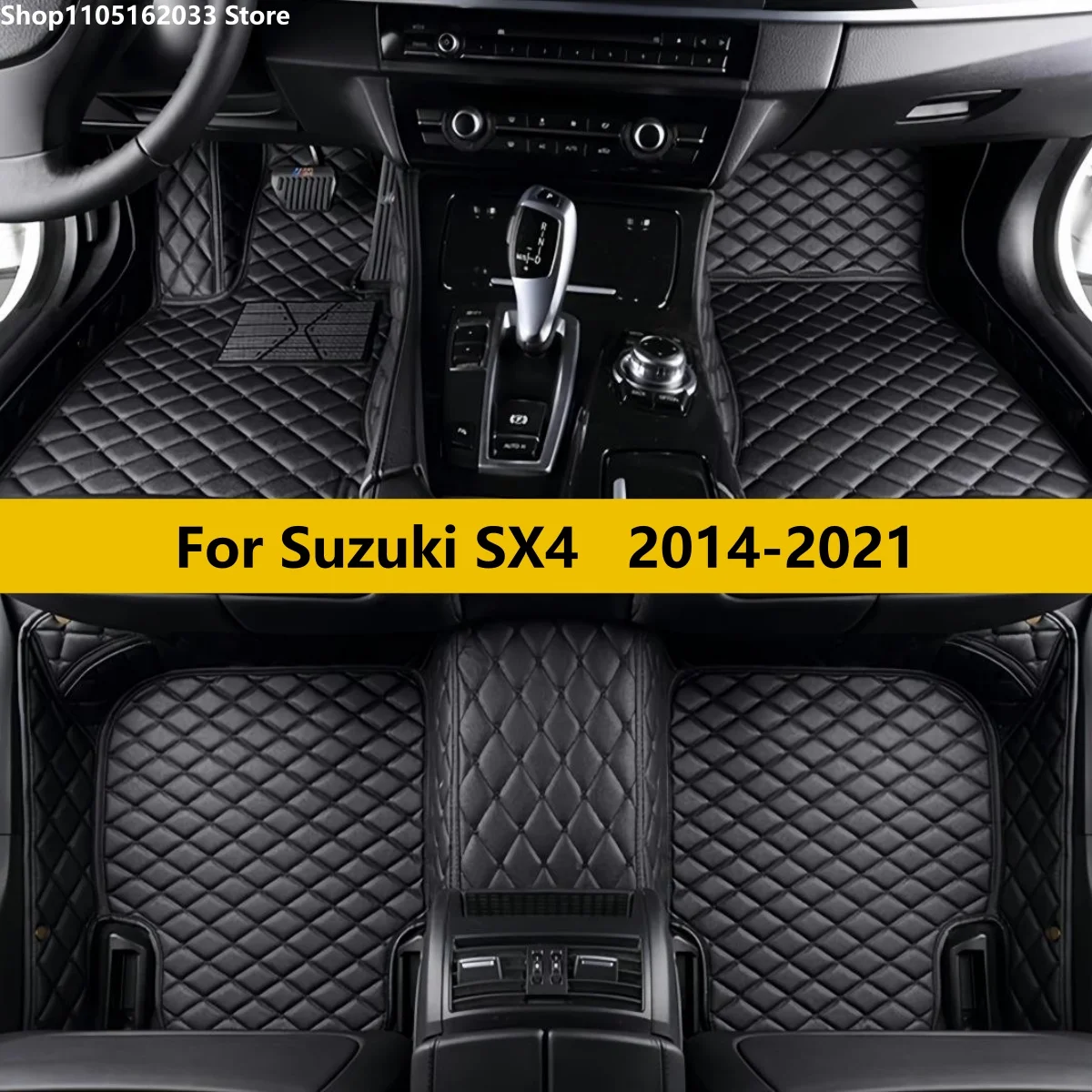 Custom Car Floor Mats For Suzuki SX4 2014 2015 2016 2017 2018 2019 2020 2021 Auto Interior Carpets Custom Waterproof Decoration
Custom Car Floor Mats For Suzuki SX4 2014 2015 2016 2017 2018 2019 2020 2021 Auto Interior Carpets Custom Waterproof Decoration