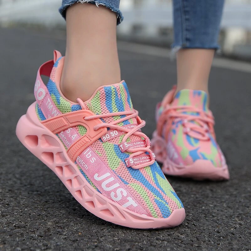 Fashionable Breathable Sports Casual Shoes Anti-Slip Shock-Absorbing Running Shoes Couple Mesh Shoes Women's Shoes Spring Autumn
Fashionable Breathable Sports Casual Shoes Anti-Slip Shock-Absorbing Running Shoes Couple Mesh Shoes Women's Shoes Spring Autumn