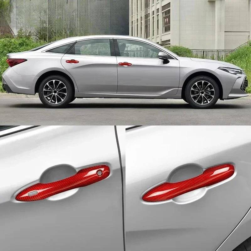 For Toyota Camry Corolla Avalon Real Dry Carbon Fiber 2019-2022 Exterior Decoration Door Handle Cover Modification Accessories
For Toyota Camry Corolla Avalon Real Dry Carbon Fiber 2019-2022 Exterior Decoration Door Handle Cover Modification Accessories