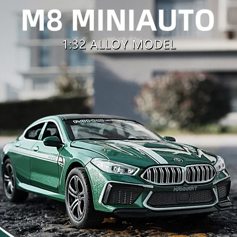 1:32BMW M8 модель автомобиля из сплава, литье под давлением и игрушечный транспорт, металлическая модель игрушечного автомобиля, высокая имитация звука, коллекция света
1:32BMW M8 модель автомобиля из сплава, литье под давлением и игрушечный транспорт, металлическая модель игрушечного автомобиля, высокая имитация звука, коллекция света