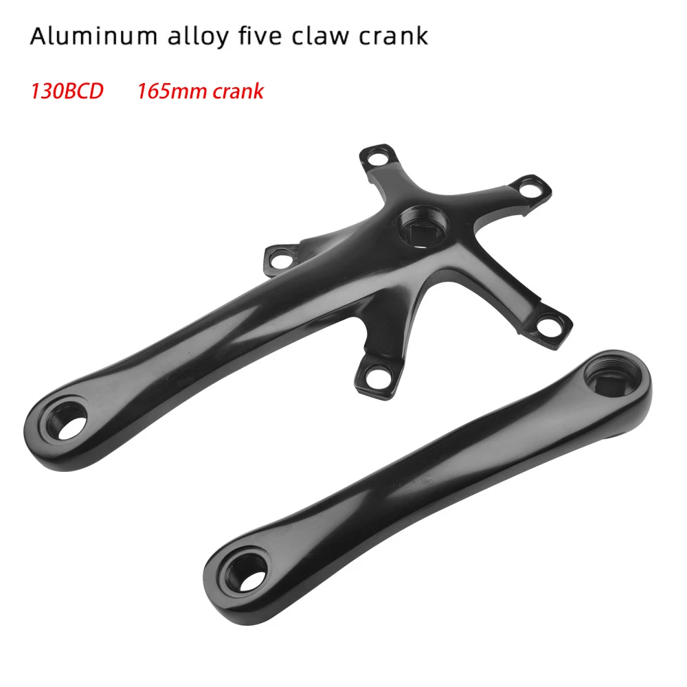 130 BCD Folding Bike Crank Arm 165mm 130BCD Single speed Square Taper hole Fixed Gear Bicycle Crankset Chain Ring
130 BCD Folding Bike Crank Arm 165mm 130BCD Single speed Square Taper hole Fixed Gear Bicycle Crankset Chain Ring
