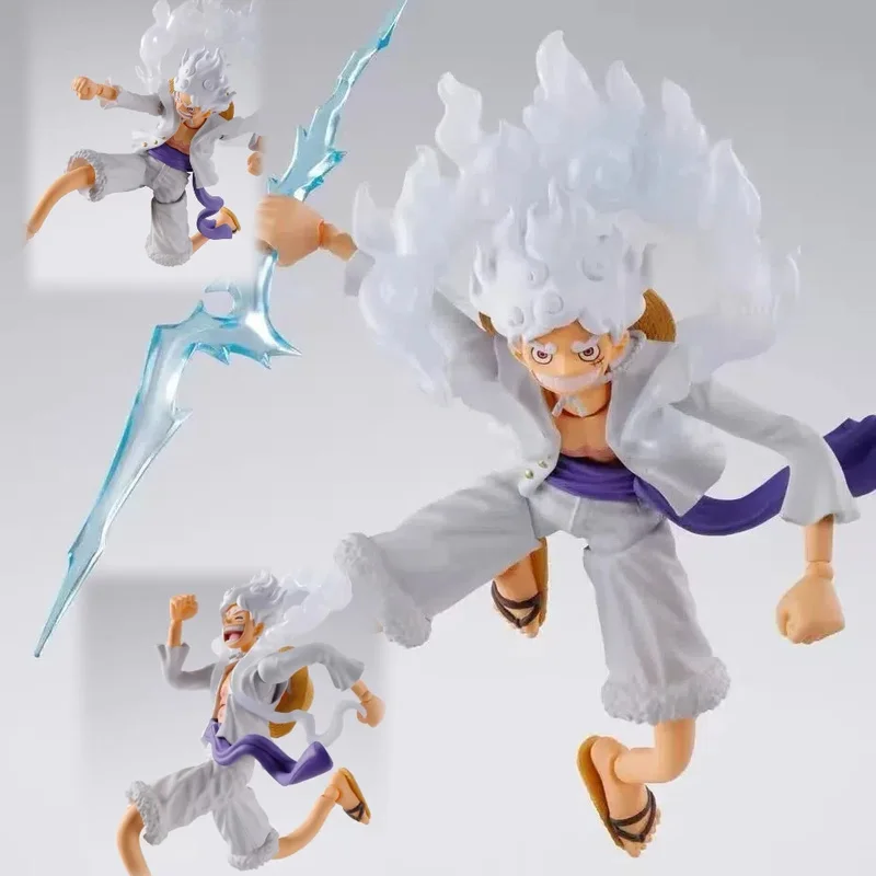 One Piece Luffy Figure Gear 5 Nika PVC Action Statue Collectible Doll for Fans Customizable Desk Decor GK Robot Toy
One Piece Luffy Figure Gear 5 Nika PVC Action Statue Collectible Doll for Fans Customizable Desk Decor GK Robot Toy