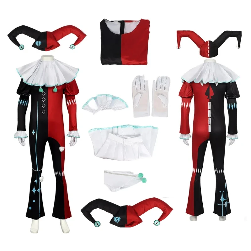 Game Party Cosplay Costume Escape From The Terrifying Night Vengeful Spirit Clown Abba One-piece Suit Complete Halloween Suit
Game Party Cosplay Costume Escape From The Terrifying Night Vengeful Spirit Clown Abba One-piece Suit Complete Halloween Suit