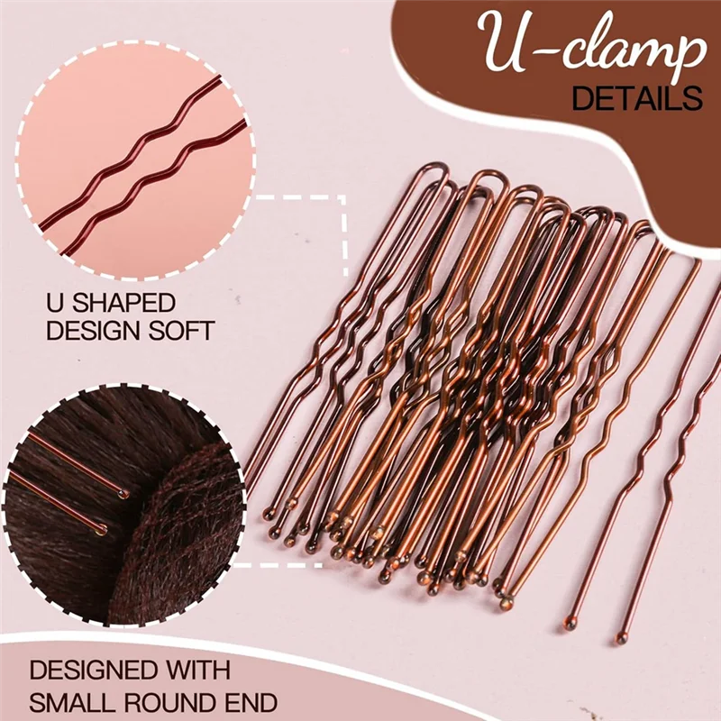 TAIGH-50PCS сетчатые сетки для волос и 100PCS U-образные, сетки для волос для работников общественного питания, сетки для волос для женщин и мужчин
TAIGH-50PCS сетчатые сетки для волос и 100PCS U-образные, сетки для волос для работников общественного питания, сетки для волос для женщин и мужчин