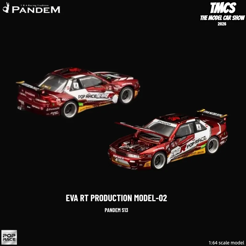 Malaysian TMCS 2026 POP RACE Pandem s13-Eva Rt Production2,1/64Metal die-cast car model, Festival gift, collectible ornament.
Malaysian TMCS 2026 POP RACE Pandem s13-Eva Rt Production2,1/64Metal die-cast car model, Festival gift, collectible ornament.