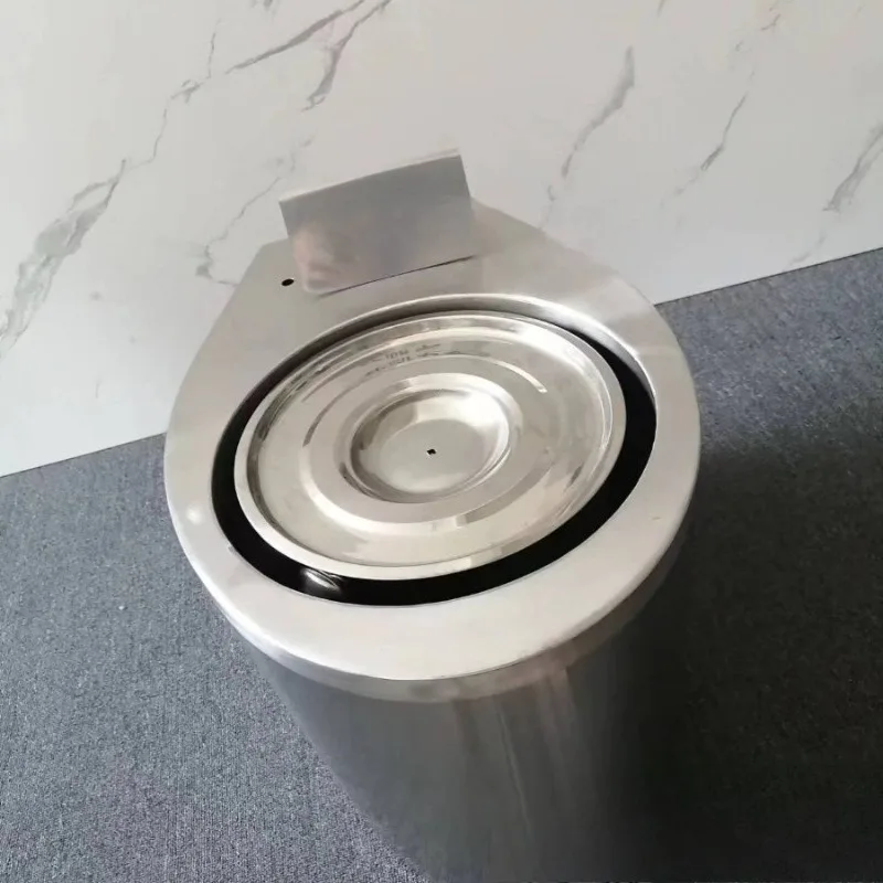 Stainless steel dry toilet, no flushing toilet, outdoor toilet set
Stainless steel dry toilet, no flushing toilet, outdoor toilet set