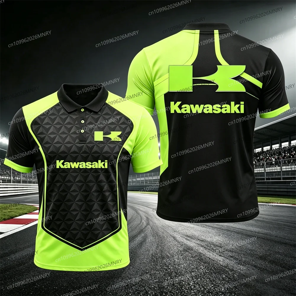 Motorcycle Kawasaki polo shirt Summer Men polo shirt 3D Print Women Short-sleeved Breathable T-shirt Men t-shirt men's clothes
Motorcycle Kawasaki polo shirt Summer Men polo shirt 3D Print Women Short-sleeved Breathable T-shirt Men t-shirt men's clothes