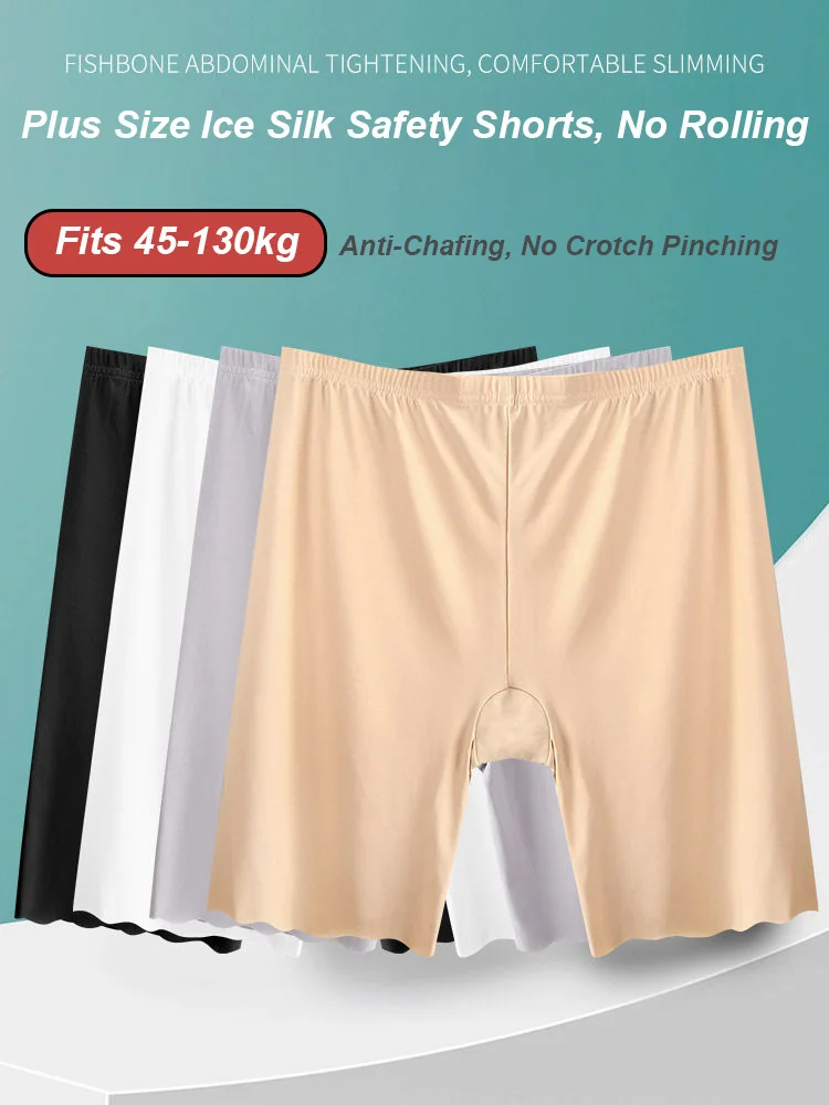 No-Slip No-Chafe High Waisted Safety Shorts for Plus Size Women Anti-Show Underwear with Breathable Gusset Invisible 2-in-1
No-Slip No-Chafe High Waisted Safety Shorts for Plus Size Women Anti-Show Underwear with Breathable Gusset Invisible 2-in-1