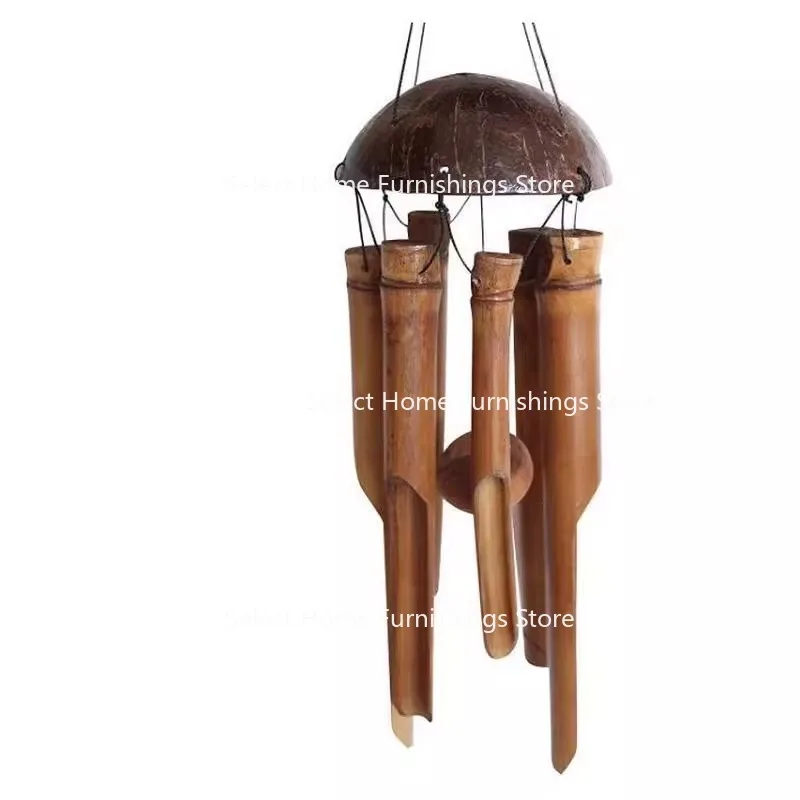 Suitable for Natural Coconut Shell Bamboo Wind Chimes, Rural Pendant Door Decorations, Handmade Wood Craft Gifts
Suitable for Natural Coconut Shell Bamboo Wind Chimes, Rural Pendant Door Decorations, Handmade Wood Craft Gifts