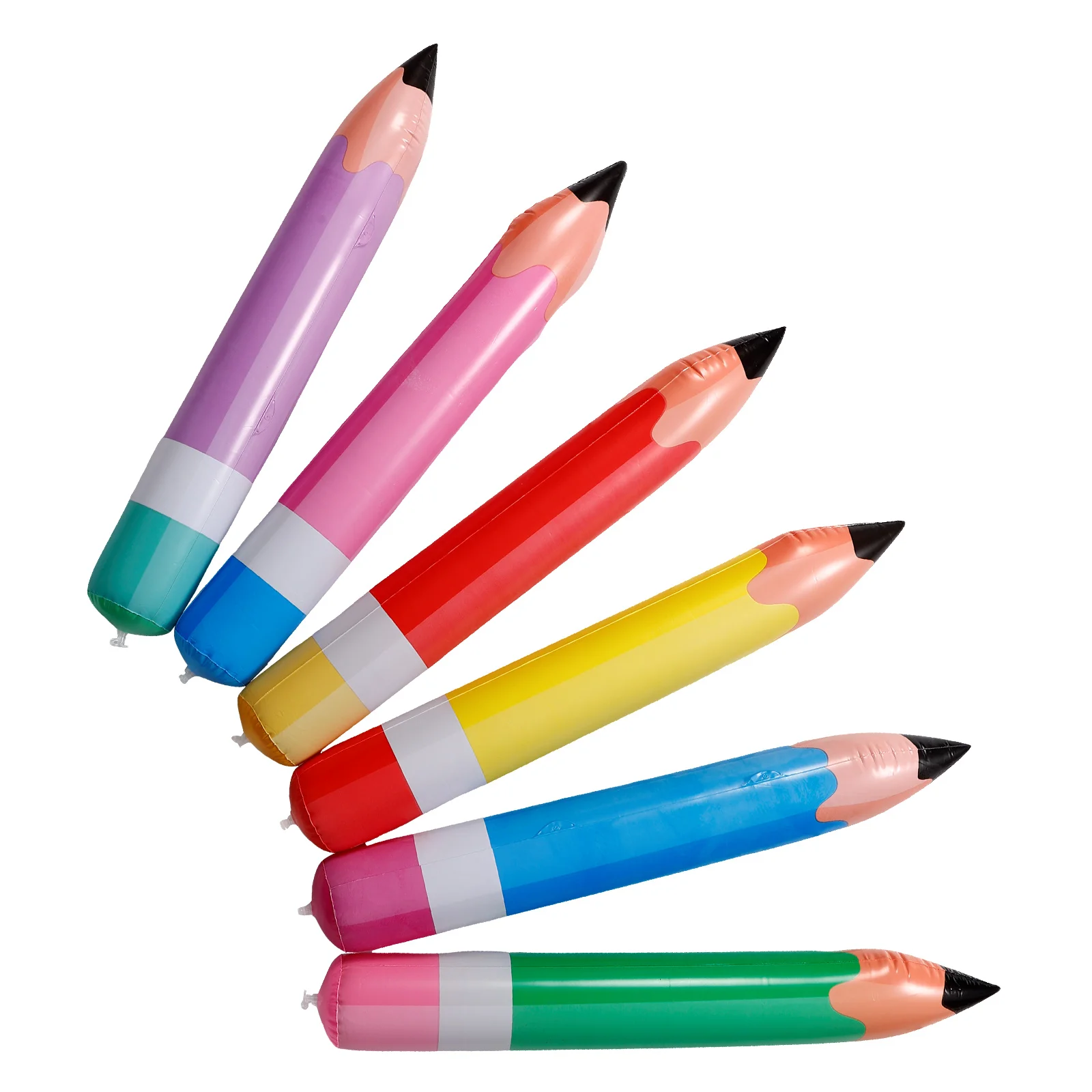 6pcs Inflatable Pencil Giant Prop Back to School Classroom Decorations PVC Child Pencils Vibrant Colors Longlasting
6pcs Inflatable Pencil Giant Prop Back to School Classroom Decorations PVC Child Pencils Vibrant Colors Longlasting
