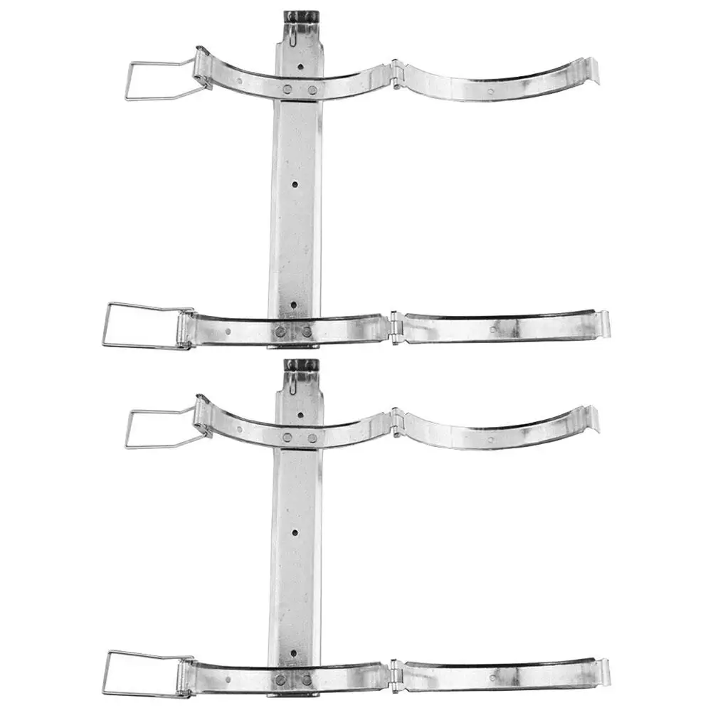 Fire Extinguisher Rack Holder Wall Mount 2 Pcs Silver Small Size Sturdy Iron Easy Install Home Office Car Storage
Fire Extinguisher Rack Holder Wall Mount 2 Pcs Silver Small Size Sturdy Iron Easy Install Home Office Car Storage