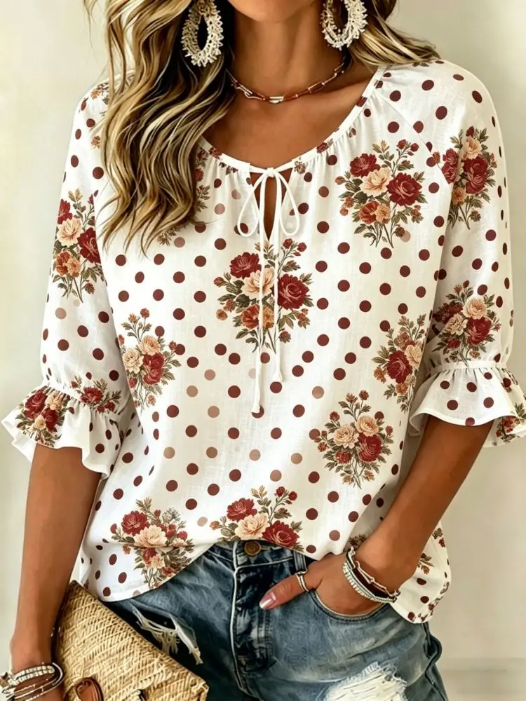Fashion Simple Loose Half Sleeve Clothes, Elegant Versatile Design, Fresh And Casual Summer Styling
Fashion Simple Loose Half Sleeve Clothes, Elegant Versatile Design, Fresh And Casual Summer Styling