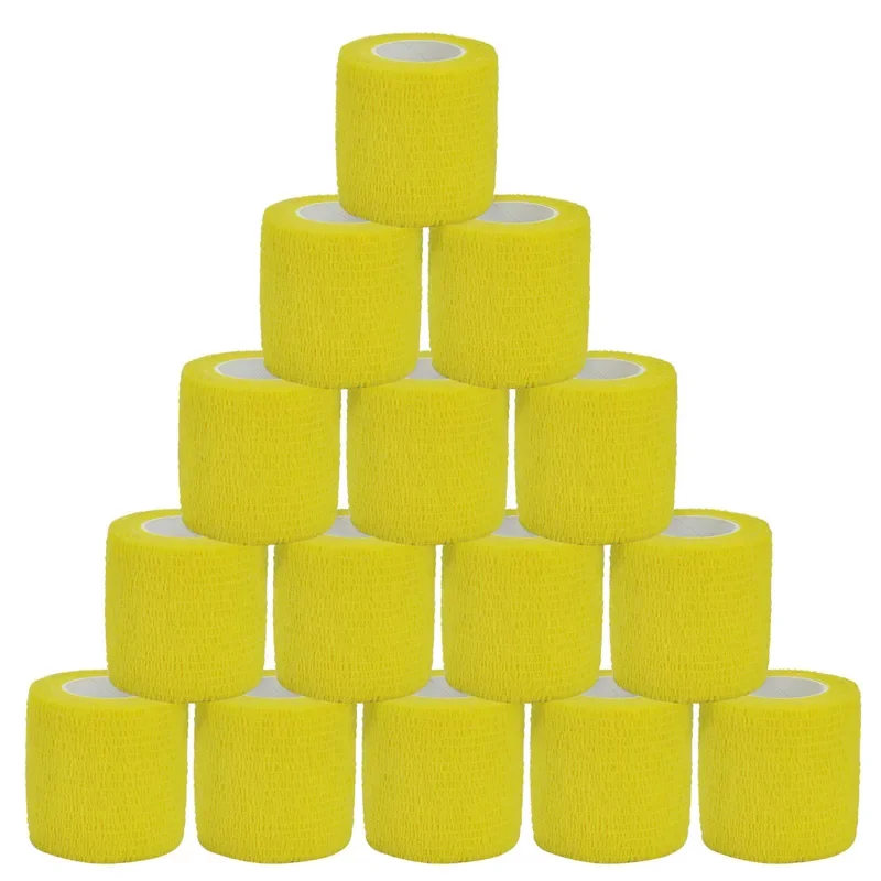 Yellow Sports Elastic Tattoo Grip Bandage Wraps Tapes Nonwoven Waterproof Self Adhesive Finger Protection Tattoo Accessories
Yellow Sports Elastic Tattoo Grip Bandage Wraps Tapes Nonwoven Waterproof Self Adhesive Finger Protection Tattoo Accessories