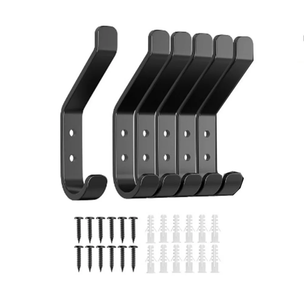 4/5/6/10 Pcs Heavy Duty Wall Hook Wall Mounted Rust-resistant Door Hook Strong Load-bearing Black Coat Hook Home Organization
4/5/6/10 Pcs Heavy Duty Wall Hook Wall Mounted Rust-resistant Door Hook Strong Load-bearing Black Coat Hook Home Organization