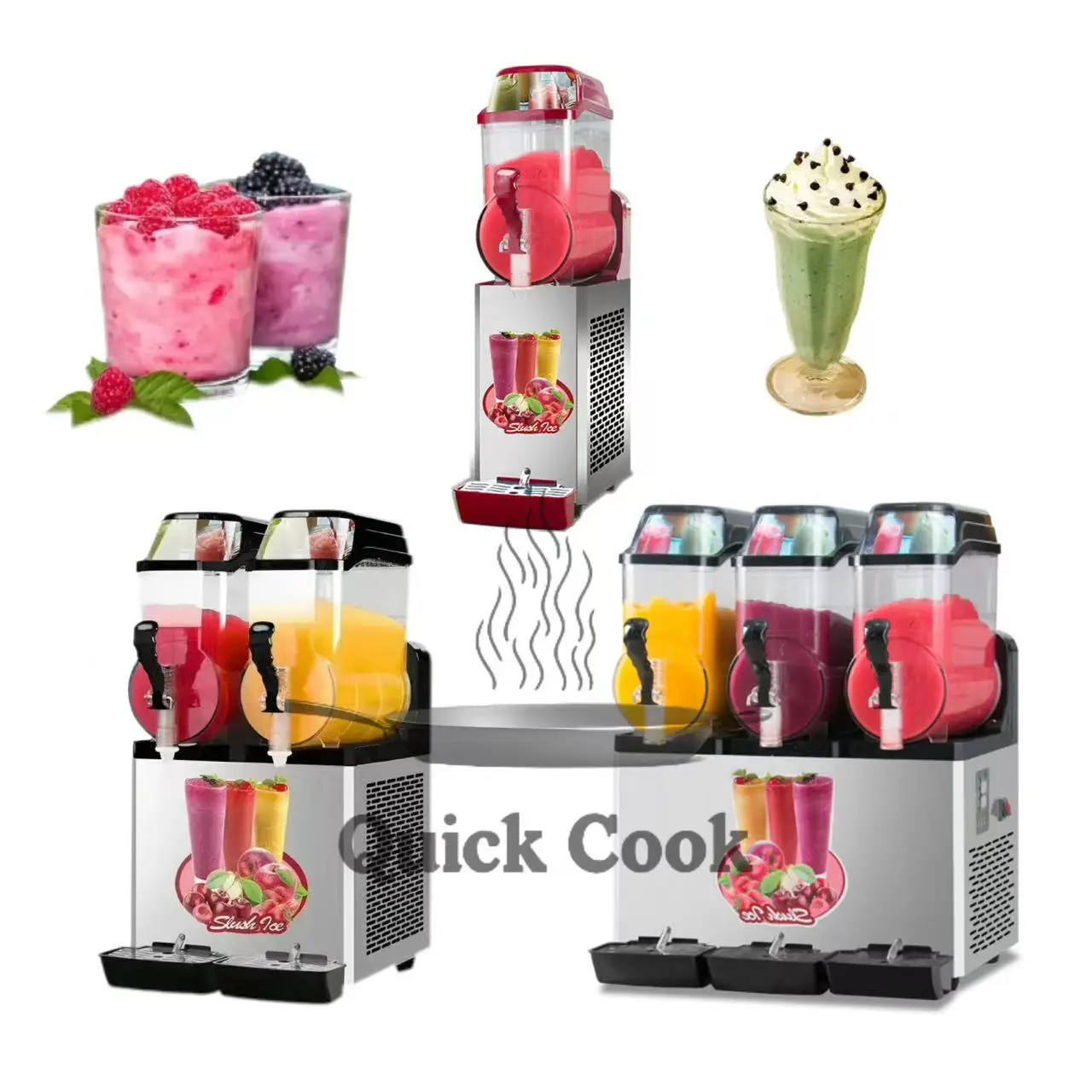 Factory Price 12L Slush Making Machine / Slushy Machine Frozen Slush Machine for Restaurant
Factory Price 12L Slush Making Machine / Slushy Machine Frozen Slush Machine for Restaurant