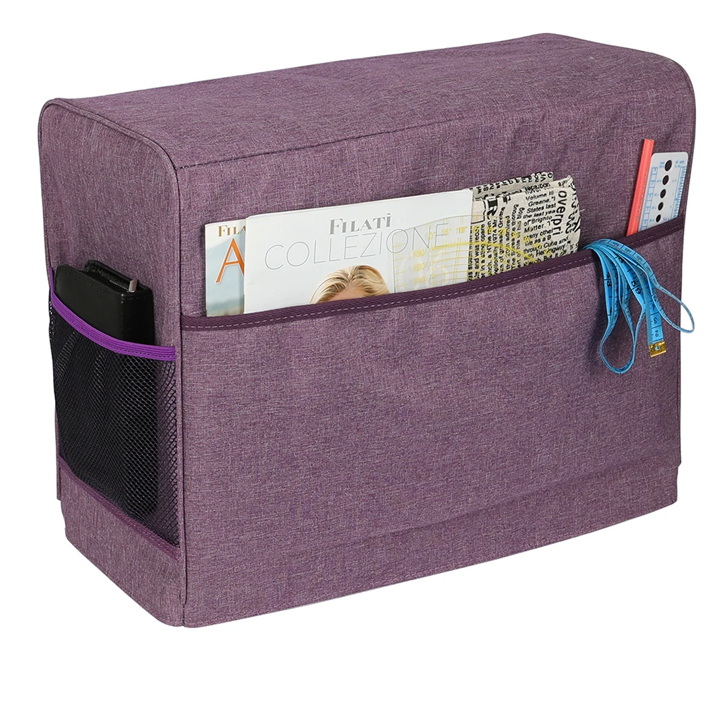 Sewing Machine Cover Dustproof Oxford Material Heavy Duty Home Zipper Tool Bag With Pockets Mini Embroidery Machines Long 
Sewing Machine Cover Dustproof Oxford Material Heavy Duty Home Zipper Tool Bag With Pockets Mini Embroidery Machines Long