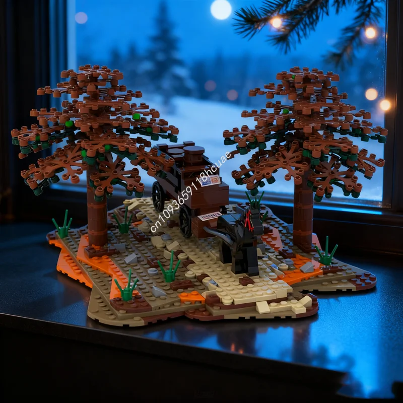 493 шт. MOC, модель средневековой кареты, строительные блоки, строительные игрушки, сборка, креативная идея, кирпич, рождественские подарки, детский день рождения
493 шт. MOC, модель средневековой кареты, строительные блоки, строительные игрушки, сборка, креативная идея, кирпич, рождественские подарки, детский день рождения