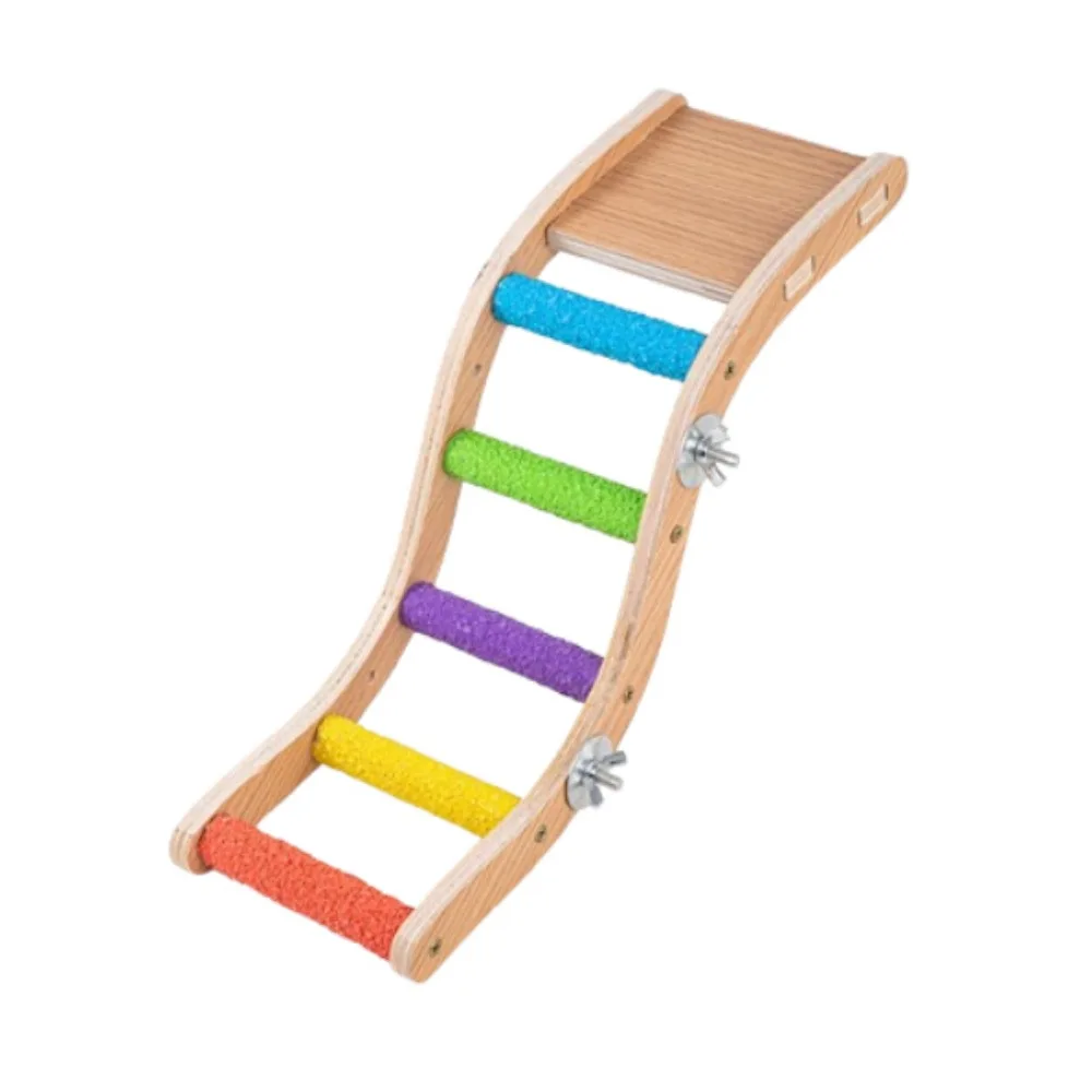 Natural Wooden Pet Bird Steps Grinding Claws Sturdy Bird Perch Stand Toy Bite Resistant Wear Resistant Parrot Climbing Rack
Natural Wooden Pet Bird Steps Grinding Claws Sturdy Bird Perch Stand Toy Bite Resistant Wear Resistant Parrot Climbing Rack