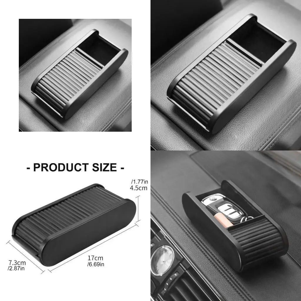 31BC Car Center Console Plastic Large Capacity Glasses Box with Antislip Base Universal for Most Vehicles
31BC Car Center Console Plastic Large Capacity Glasses Box with Antislip Base Universal for Most Vehicles