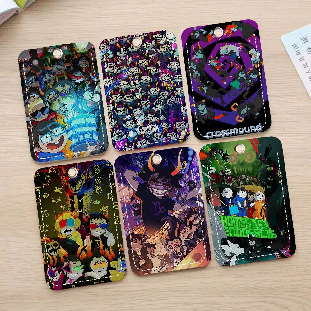 Персонализированный держатель для карт в стиле аниме Homestuck, подходит для банковских карт, проездных на метро и автобус, кошельков для карт, бейджей, брелоков.
Персонализированный держатель для карт в стиле аниме Homestuck, подходит для банковских карт, проездных на метро и автобус, кошельков для карт, бейджей, брелоков.