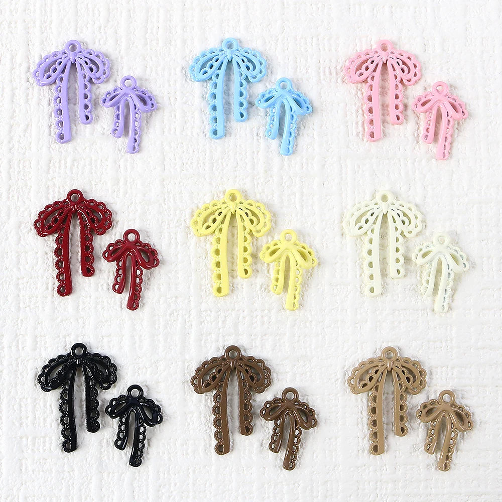 1pcs 19*26MM Zinc Alloy Spray-painted Hollow Bow Pendant Charms DIY Necklace Bracelet Earrings Accessories
1pcs 19*26MM Zinc Alloy Spray-painted Hollow Bow Pendant Charms DIY Necklace Bracelet Earrings Accessories