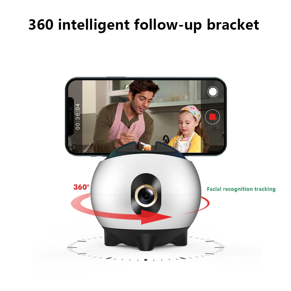 Automatic tracking phone holder, automatic face tracking tripod, multifunctional intelligent 360 ° rotating face tracking holder
Automatic tracking phone holder, automatic face tracking tripod, multifunctional intelligent 360 ° rotating face tracking holder