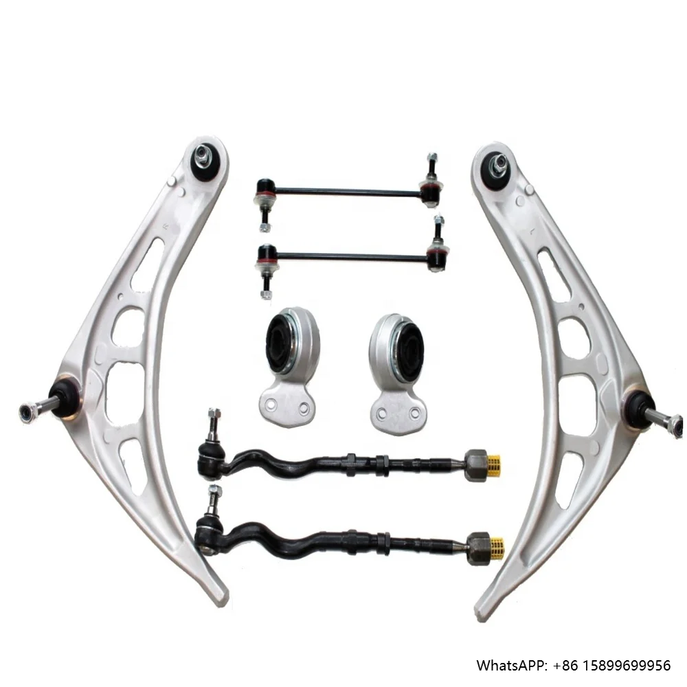 31126774820 31126777851 High Quality Suspension Parts Front Lower Aluminium Lower Control Arms Kit for E46 3 Series
31126774820 31126777851 High Quality Suspension Parts Front Lower Aluminium Lower Control Arms Kit for E46 3 Series