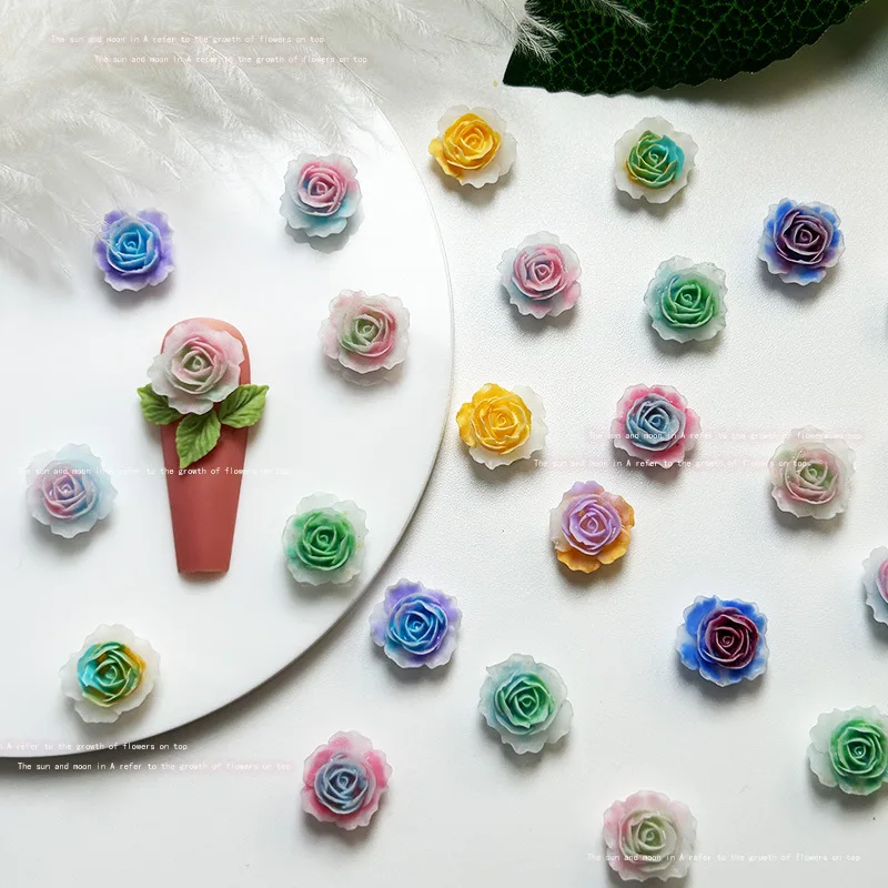 30Pcs Nail Art Colorful Flower Shaped DIY Charms Multi-Colors 10x10mm Flower Designs Nail Art Rhinestones Decorations
30Pcs Nail Art Colorful Flower Shaped DIY Charms Multi-Colors 10x10mm Flower Designs Nail Art Rhinestones Decorations
