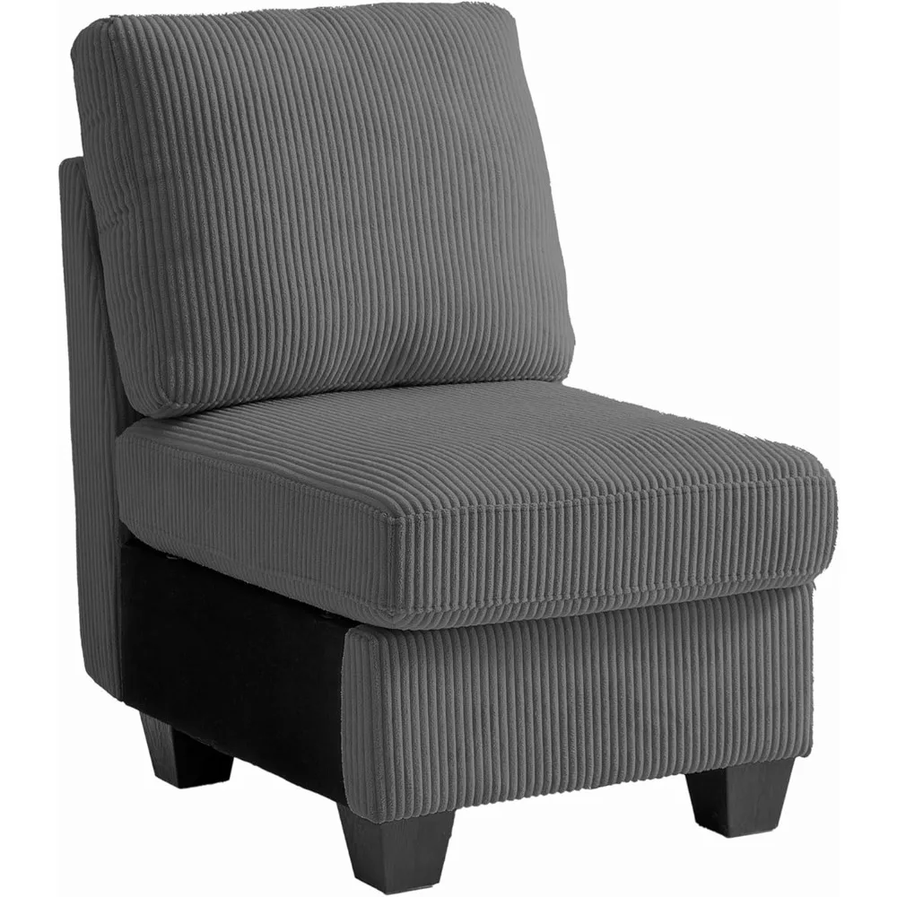 Middle Module for Modular Couch, Corduroy Customizable Chaise, Storage Ottoman for Sectional Sofa, Armrest, Single
Middle Module for Modular Couch, Corduroy Customizable Chaise, Storage Ottoman for Sectional Sofa, Armrest, Single