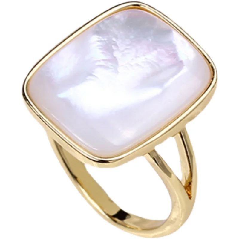 JZ040 Copper Gold Plated White Butterfly Shell Adjustable Pearl Ring Blank Empty Setting DIY Jewelry Findings
JZ040 Copper Gold Plated White Butterfly Shell Adjustable Pearl Ring Blank Empty Setting DIY Jewelry Findings