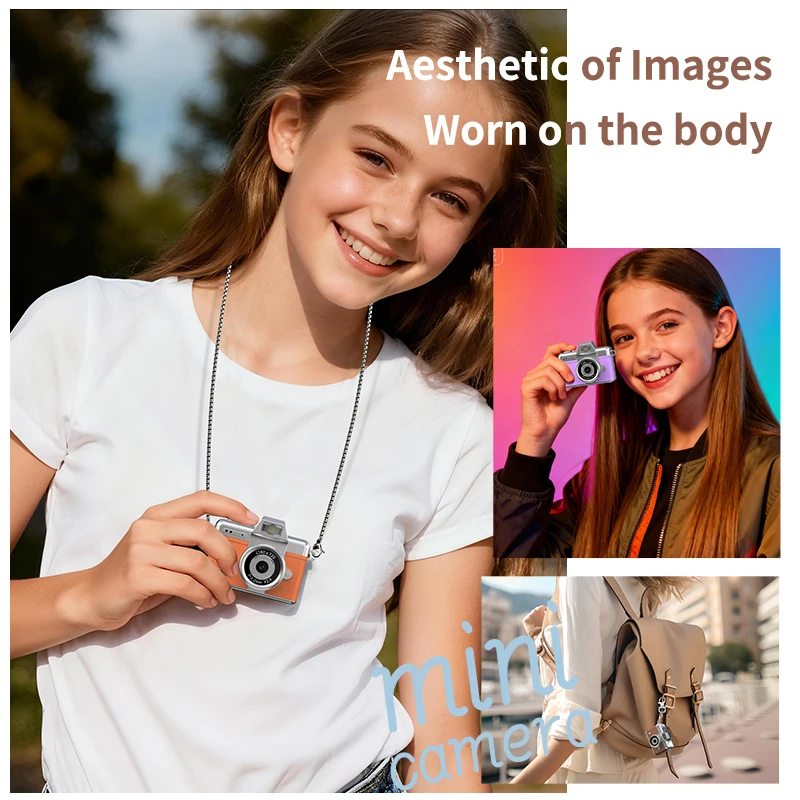 Компактная камера-брелок с углом обзора 180° ° Поворотный экран для селфи, портативная ретро-цифровая камера, видеорегистратор, аксессуары для фотосъемки
Компактная камера-брелок с углом обзора 180° ° Поворотный экран для селфи, портативная ретро-цифровая камера, видеорегистратор, аксессуары для фотосъемки