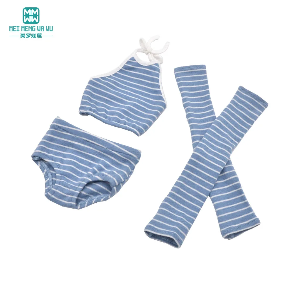 Fits 1/3 BJD Dolls clothes Toys Ball Jointed Doll accessories Fashion striped halter underwear
Fits 1/3 BJD Dolls clothes Toys Ball Jointed Doll accessories Fashion striped halter underwear