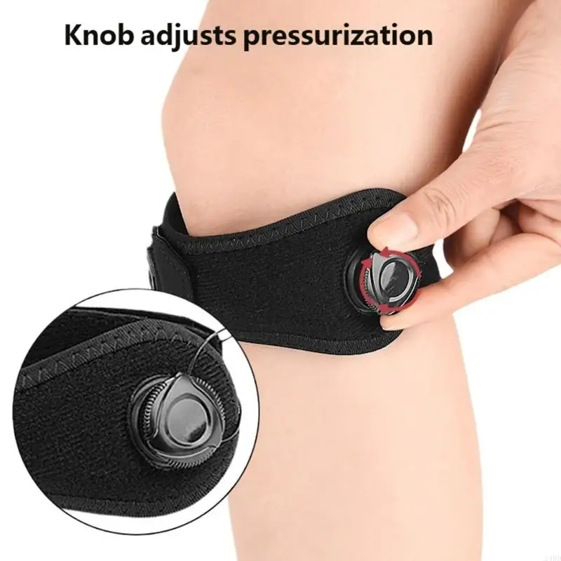 Adjustable Pressure Patellas Strap with Knob Control Polyester Texture Suitable for Support During Exercise Routines 24BD
Adjustable Pressure Patellas Strap with Knob Control Polyester Texture Suitable for Support During Exercise Routines 24BD