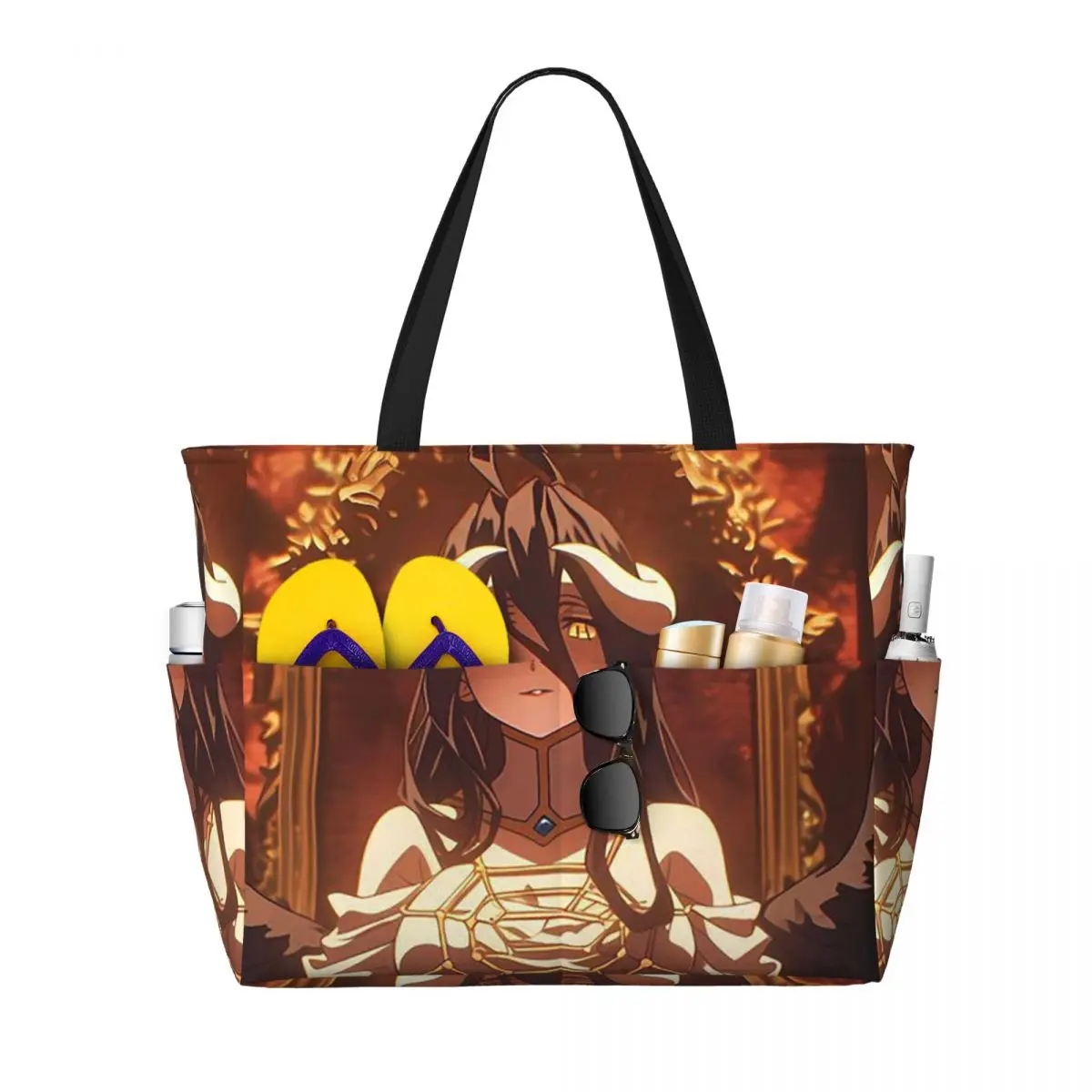 Adventure Anime Albedo Overlord Beach Tote Bag Sport Gym Yoga Duffle Large Tote Bag Women Travel Bag Fitness bag
Adventure Anime Albedo Overlord Beach Tote Bag Sport Gym Yoga Duffle Large Tote Bag Women Travel Bag Fitness bag