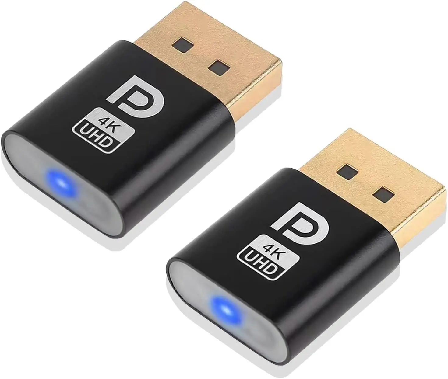 Dummy Plug (4K UHD), 3 Pack Headless Ghost Adapter, Virtual Monitor Display Emulator New Generation Compatible with Windows OSX
Dummy Plug (4K UHD), 3 Pack Headless Ghost Adapter, Virtual Monitor Display Emulator New Generation Compatible with Windows OSX
