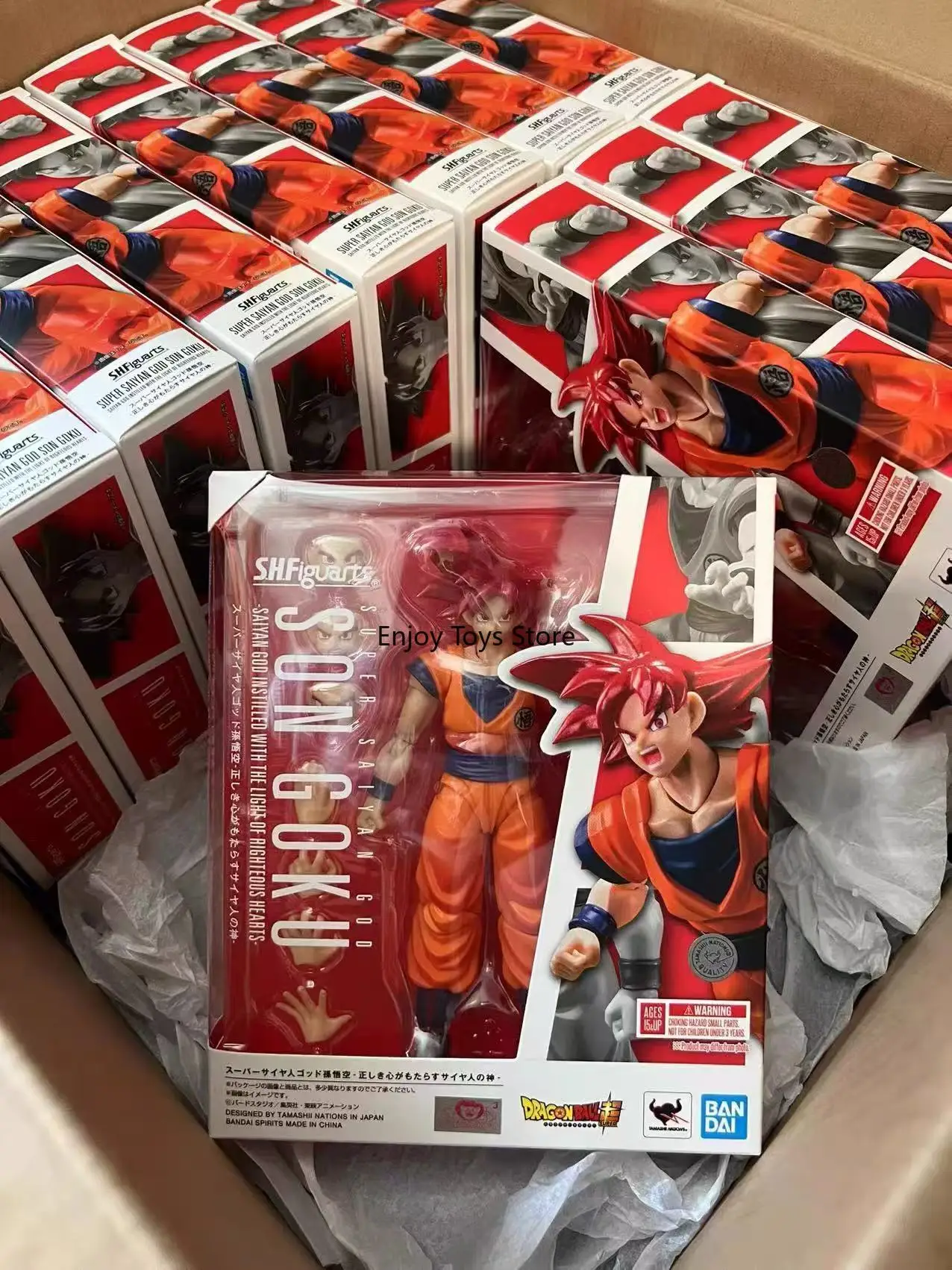In Stock Bandai SHF Dragon Ball Super Super Saiyan God Sun Wukong Super Race God Red Hair Can Be Done
In Stock Bandai SHF Dragon Ball Super Super Saiyan God Sun Wukong Super Race God Red Hair Can Be Done