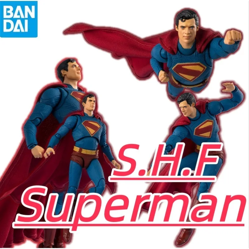 In Stock Bandai SHF Superman David Corenswet Version Anime Figure Collectible Model Doll Toy
In Stock Bandai SHF Superman David Corenswet Version Anime Figure Collectible Model Doll Toy