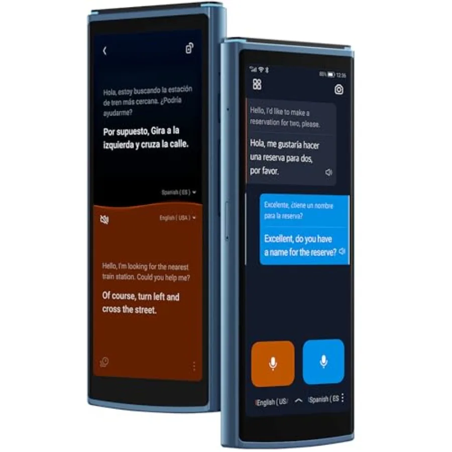 AI Language Translator Device for Business and Travel HIPAA-Compliant, 60 Languages, 18 Offline Packs, Real-Time Voice Translat
AI Language Translator Device for Business and Travel HIPAA-Compliant, 60 Languages, 18 Offline Packs, Real-Time Voice Translat