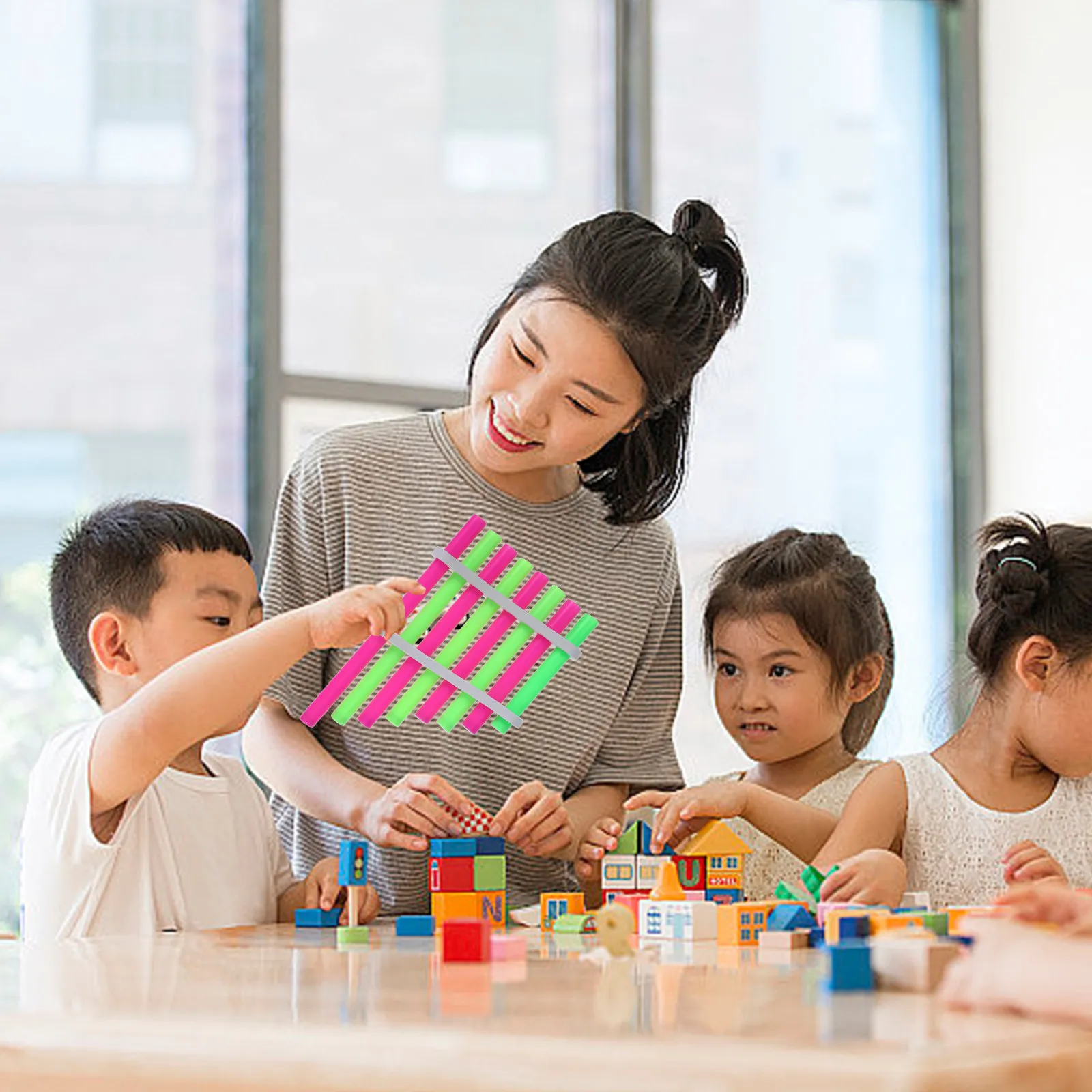 1Set Simulation Mini Pan Flute Educational Kit for Toddlers Science Experiment DIY Musical Instrument Craft Kids Creativity
1Set Simulation Mini Pan Flute Educational Kit for Toddlers Science Experiment DIY Musical Instrument Craft Kids Creativity